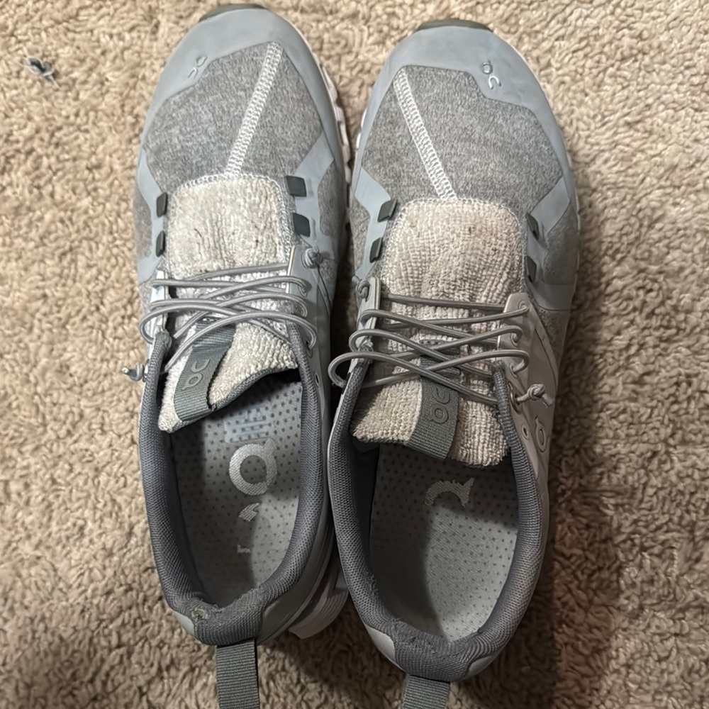 On Running Gray Athletic Shoes